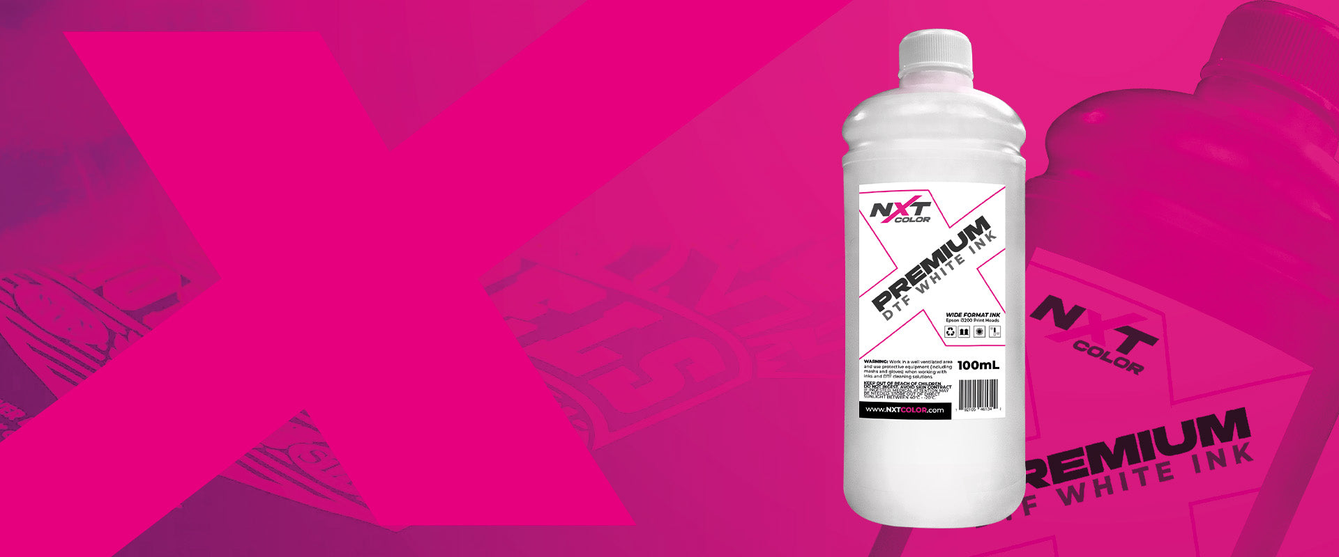 Premium DTF High Intense White Ink.